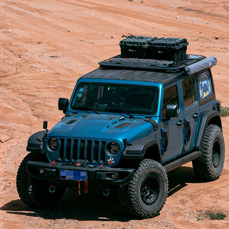 4WD Jeep Wrangler JKU JLU 2 Door 4 Door Roof Rack Platform for Tent