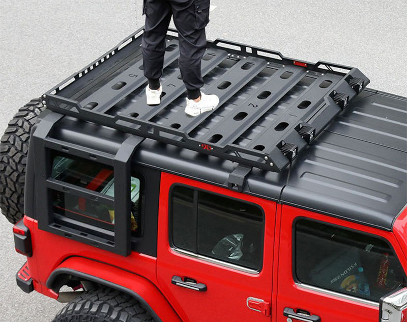Roof Rack with Side Ladder for Jeep Wrangler JK JL Buy jeep jk roof