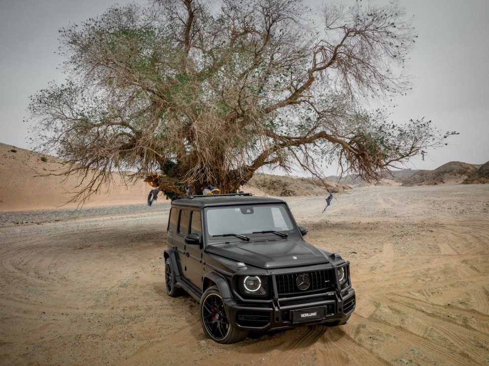 NORLUND Aluminum Front Bumper Front Bar Kit For Mercedes Benz G63 G400