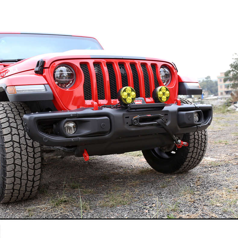 Mopar Style Steel Front Bumper for Jeep Wrangler JL & Gladiator JT